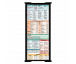 WhiteCoat Clipboard® Trifold - Blackout Physical Therapy Edition